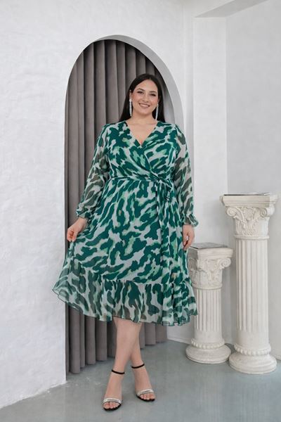 Immagine di CURVY GIRL CHIFFON DRESS